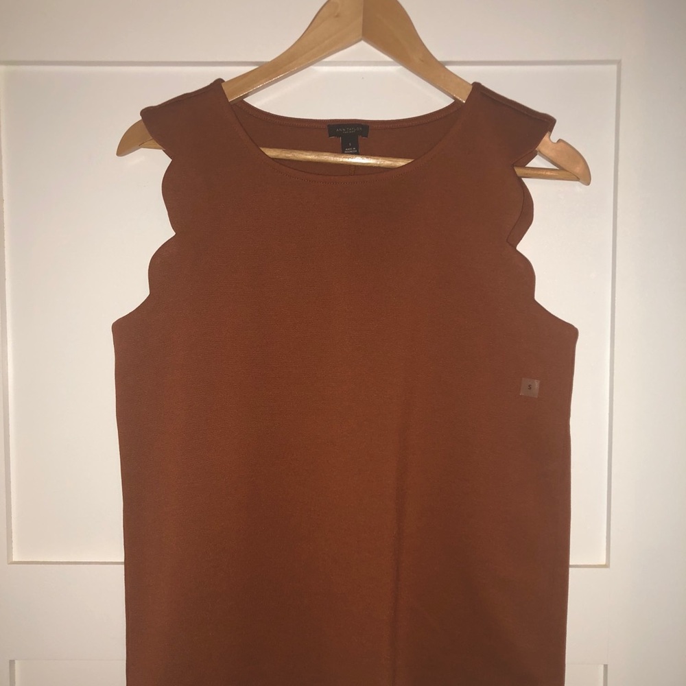 NWT - Ann Taylor Factory Spice Blouse - Size Small